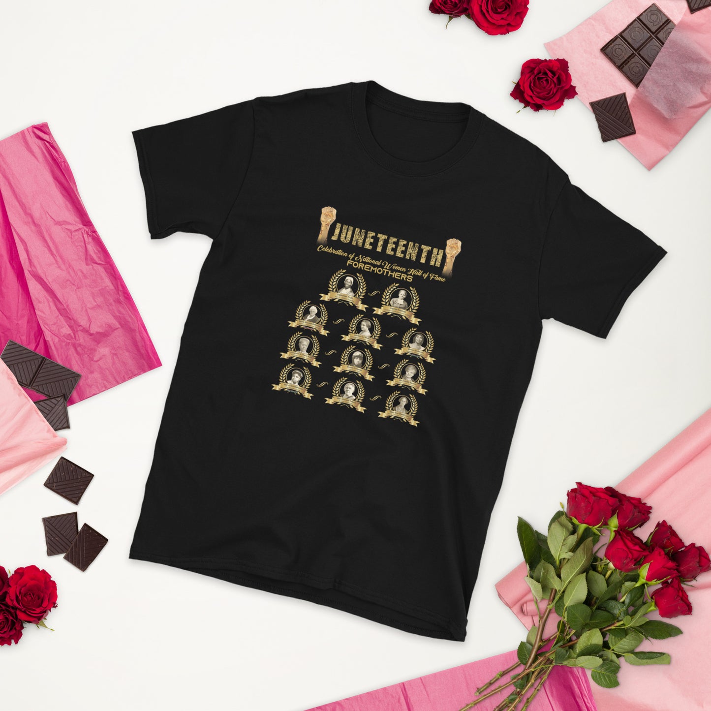 Juneteenth Hall of Fame Foremothers UNisex Short-Sleeve T-Shirt