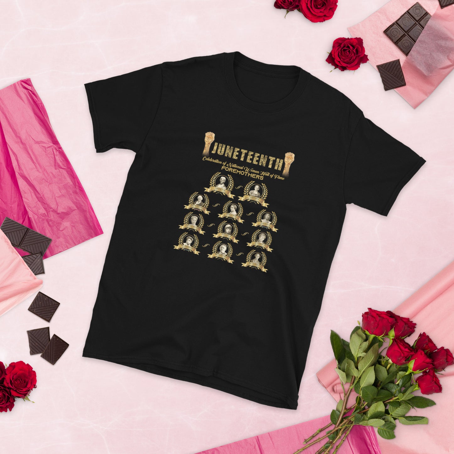 Juneteenth Hall of Fame Foremothers UNisex Short-Sleeve T-Shirt