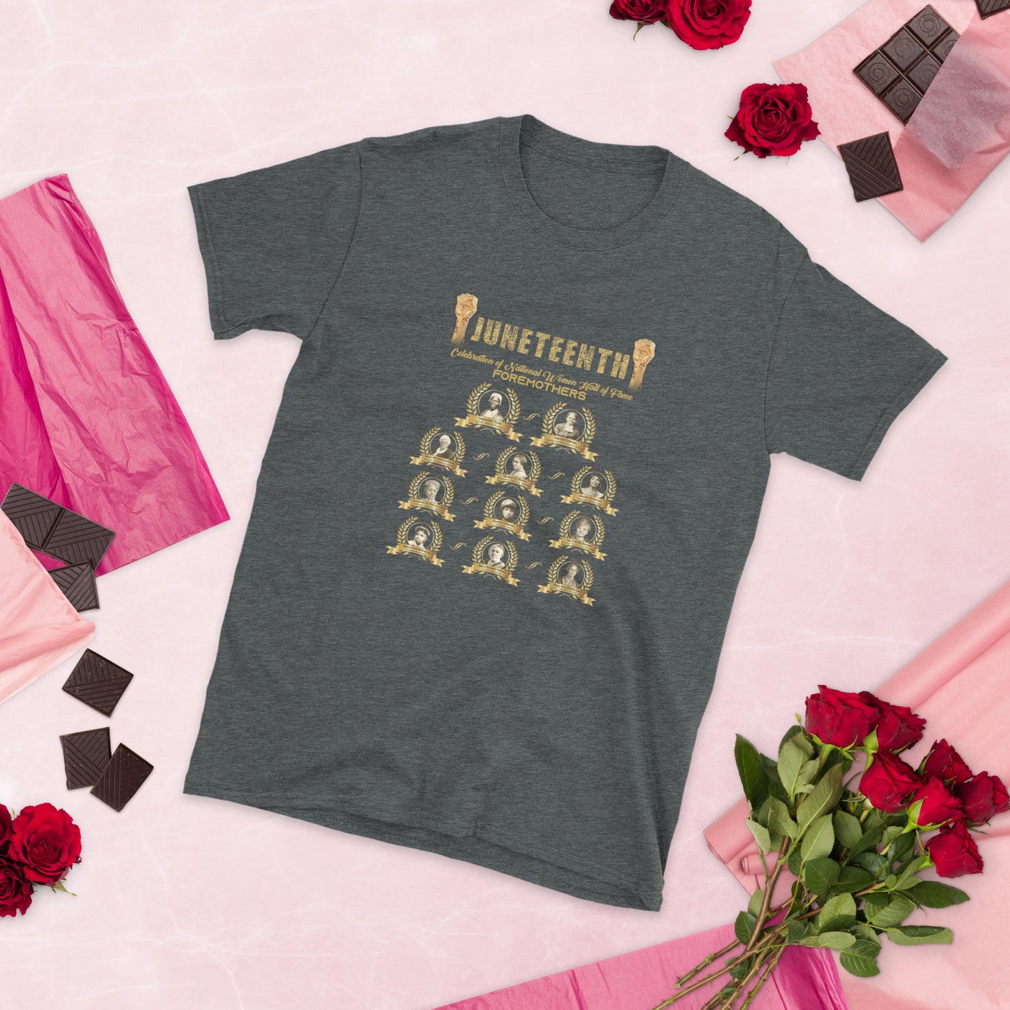Juneteenth Hall of Fame Foremothers UNisex Short-Sleeve T-Shirt