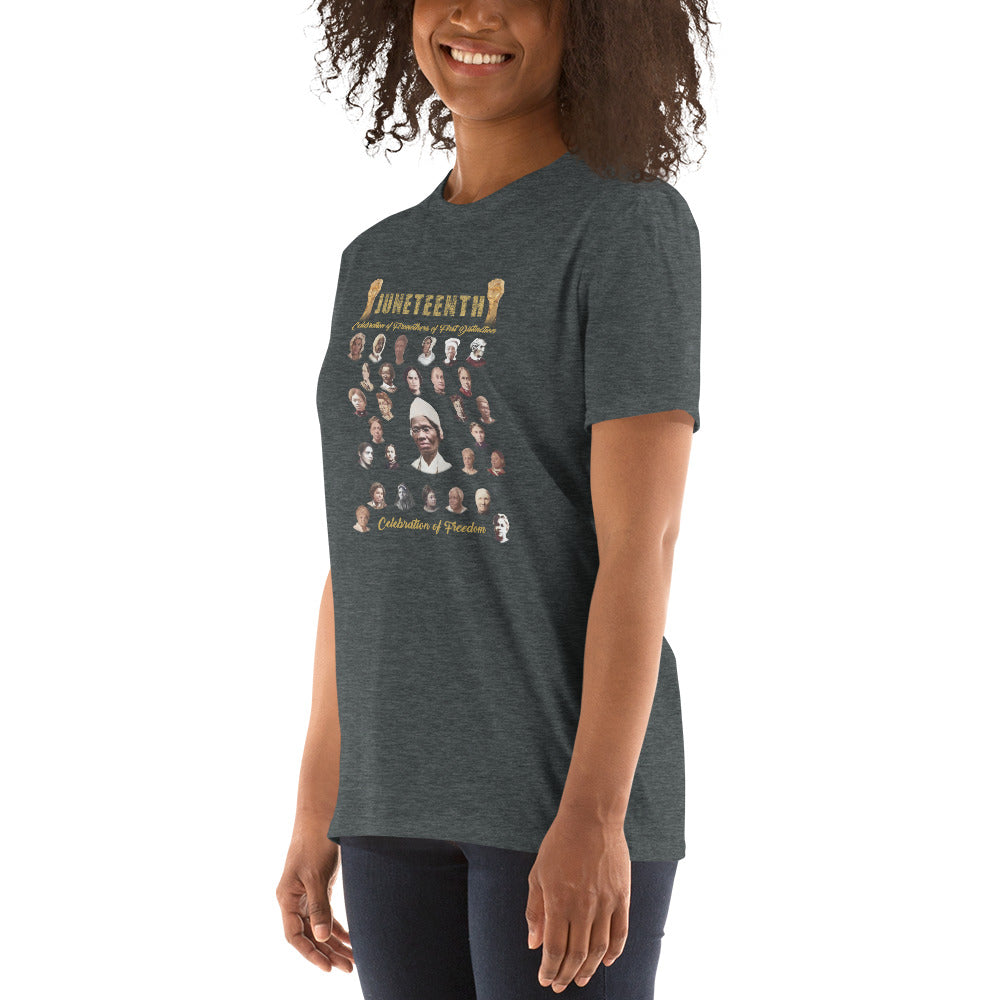 Juneteenth Foremothers of First Distinction Unisex Short Sleeve T-Shirt