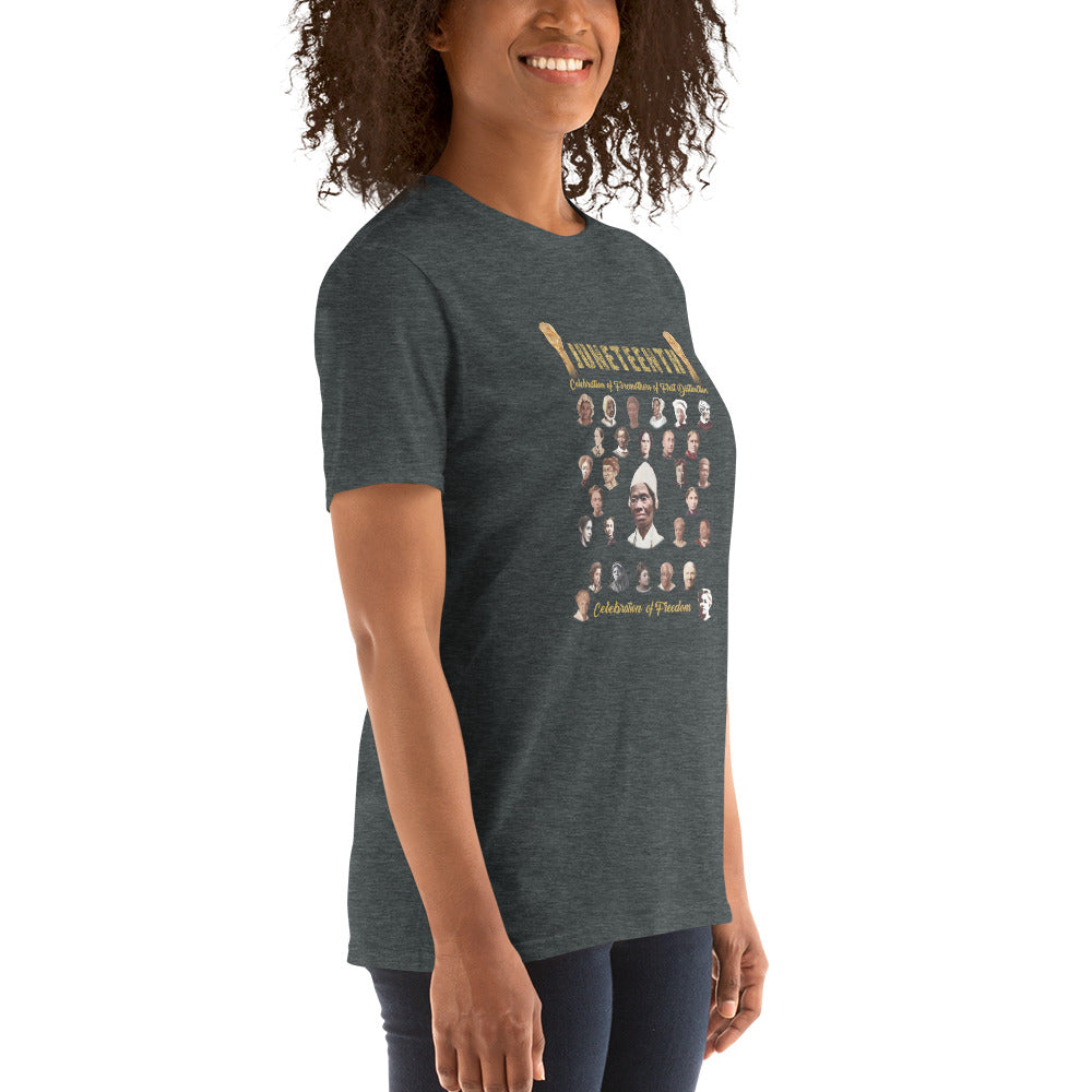 Juneteenth Foremothers of First Distinction Unisex Short Sleeve T-Shirt