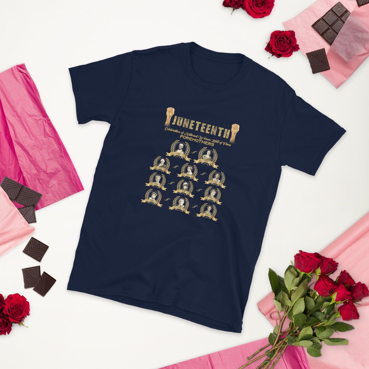 Juneteenth Hall of Fame Foremothers UNisex Short-Sleeve T-Shirt