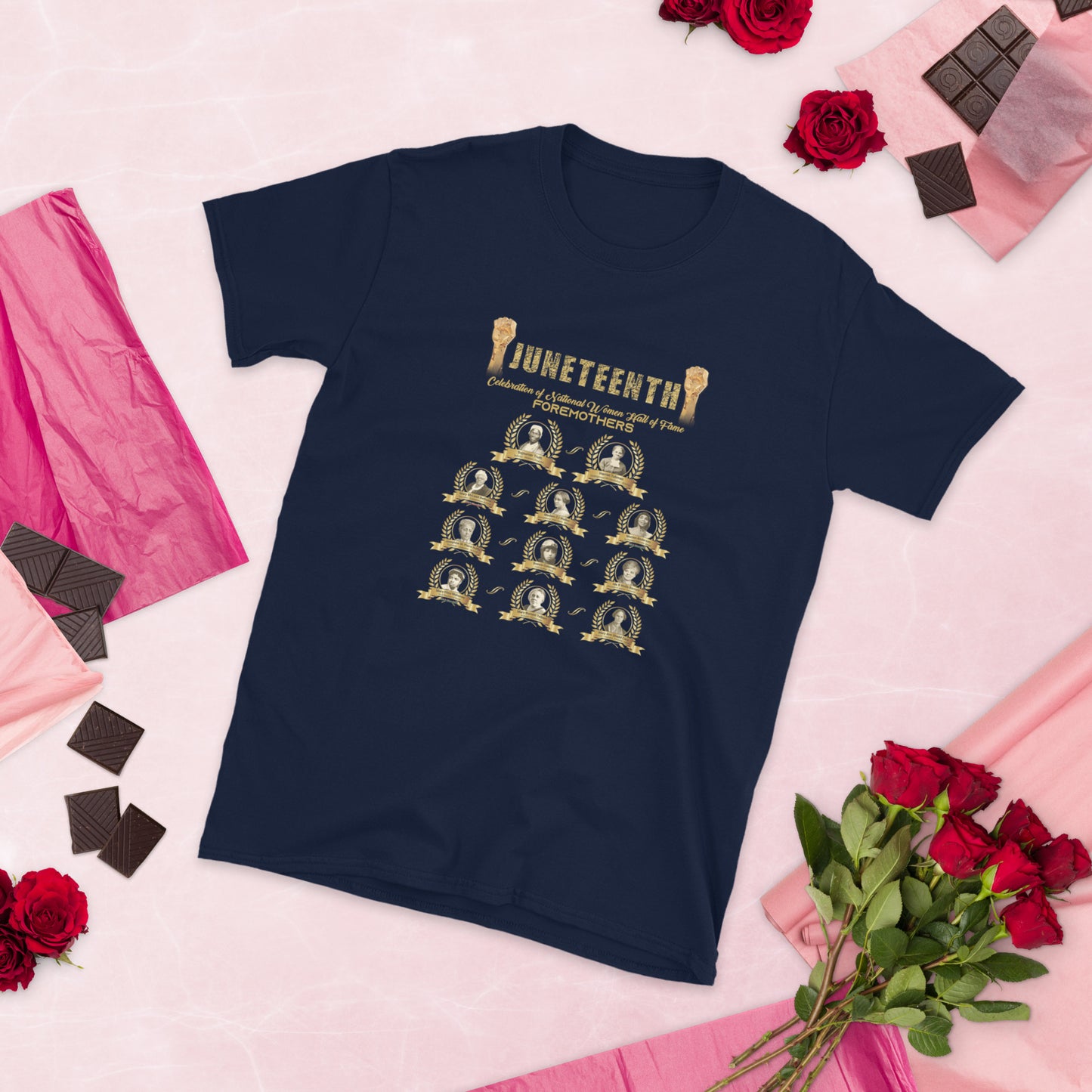 Juneteenth Hall of Fame Foremothers UNisex Short-Sleeve T-Shirt