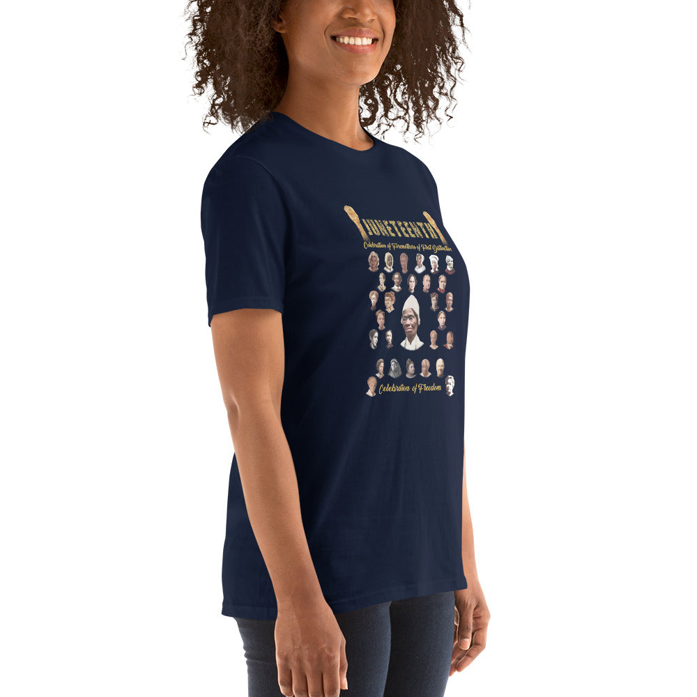 Juneteenth Foremothers of First Distinction Unisex Short Sleeve T-Shirt