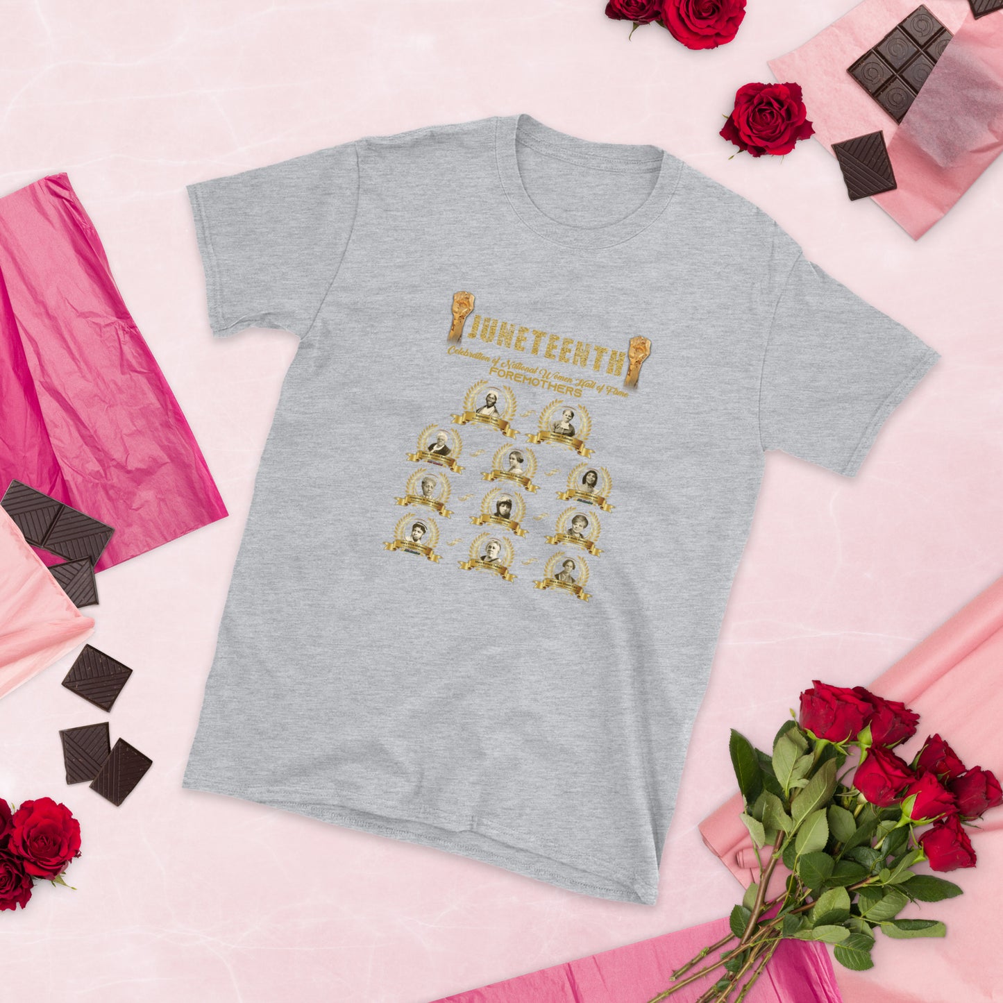 Juneteenth Hall of Fame Foremothers UNisex Short-Sleeve T-Shirt