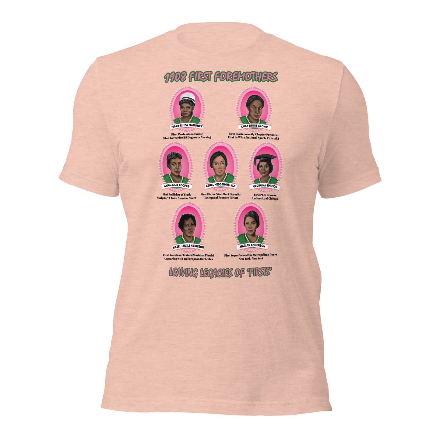 Greek 1908 Sorority First Foremothers Unisex T-Shirt