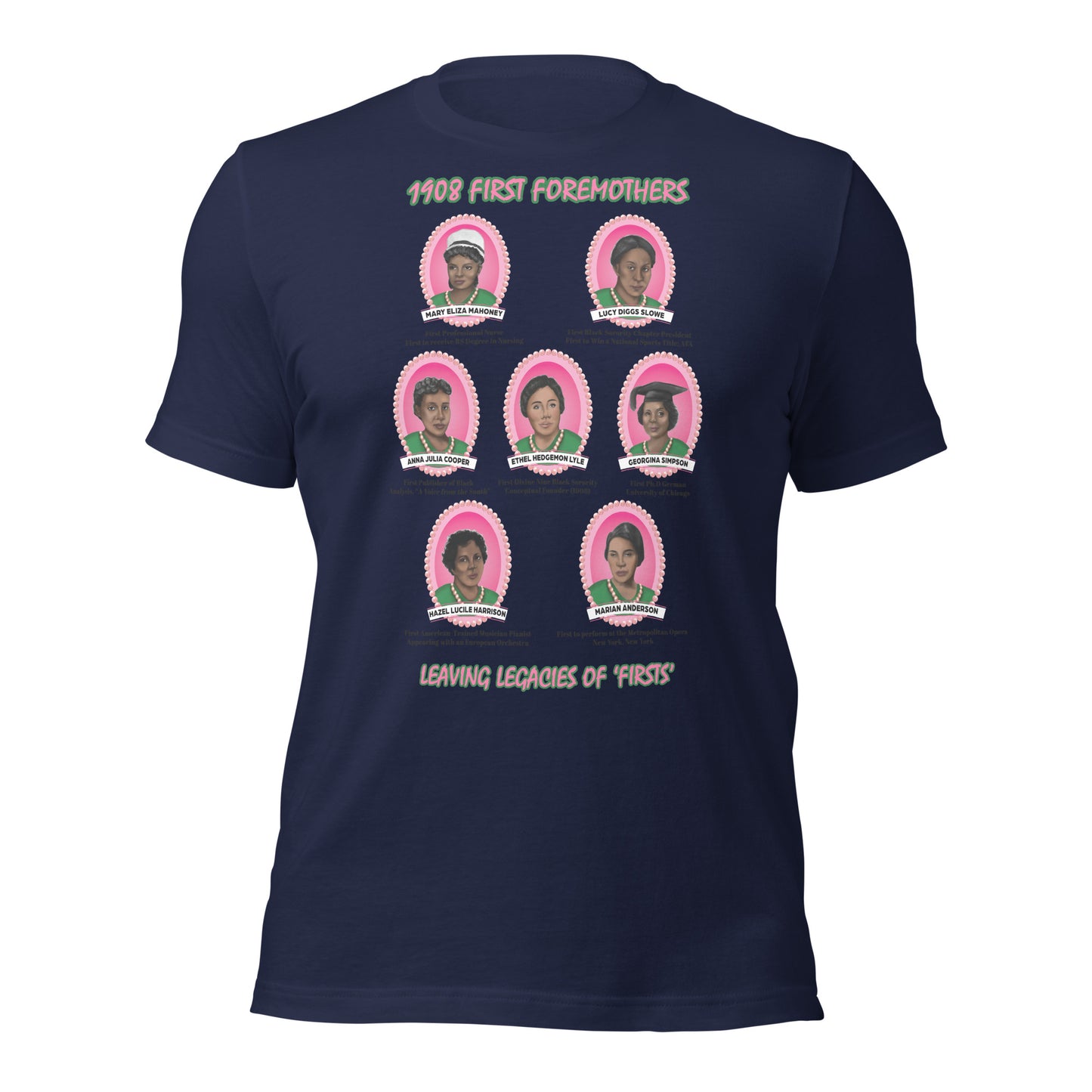 Greek 1908 Sorority First Foremothers Unisex T-Shirt