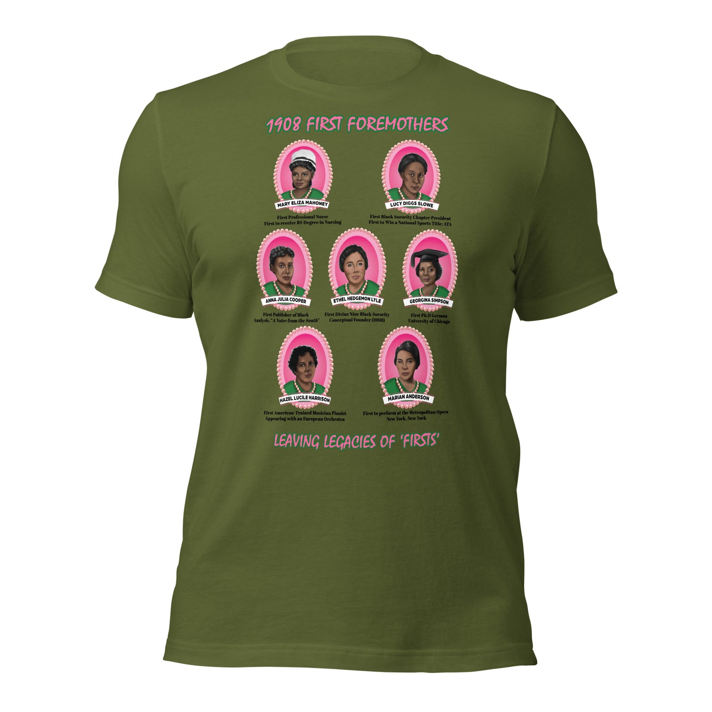 Greek 1908 Sorority First Foremothers Unisex T-Shirt