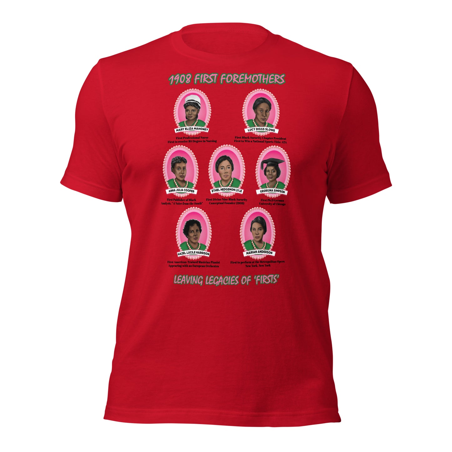 Greek 1908 Sorority First Foremothers Unisex T-Shirt