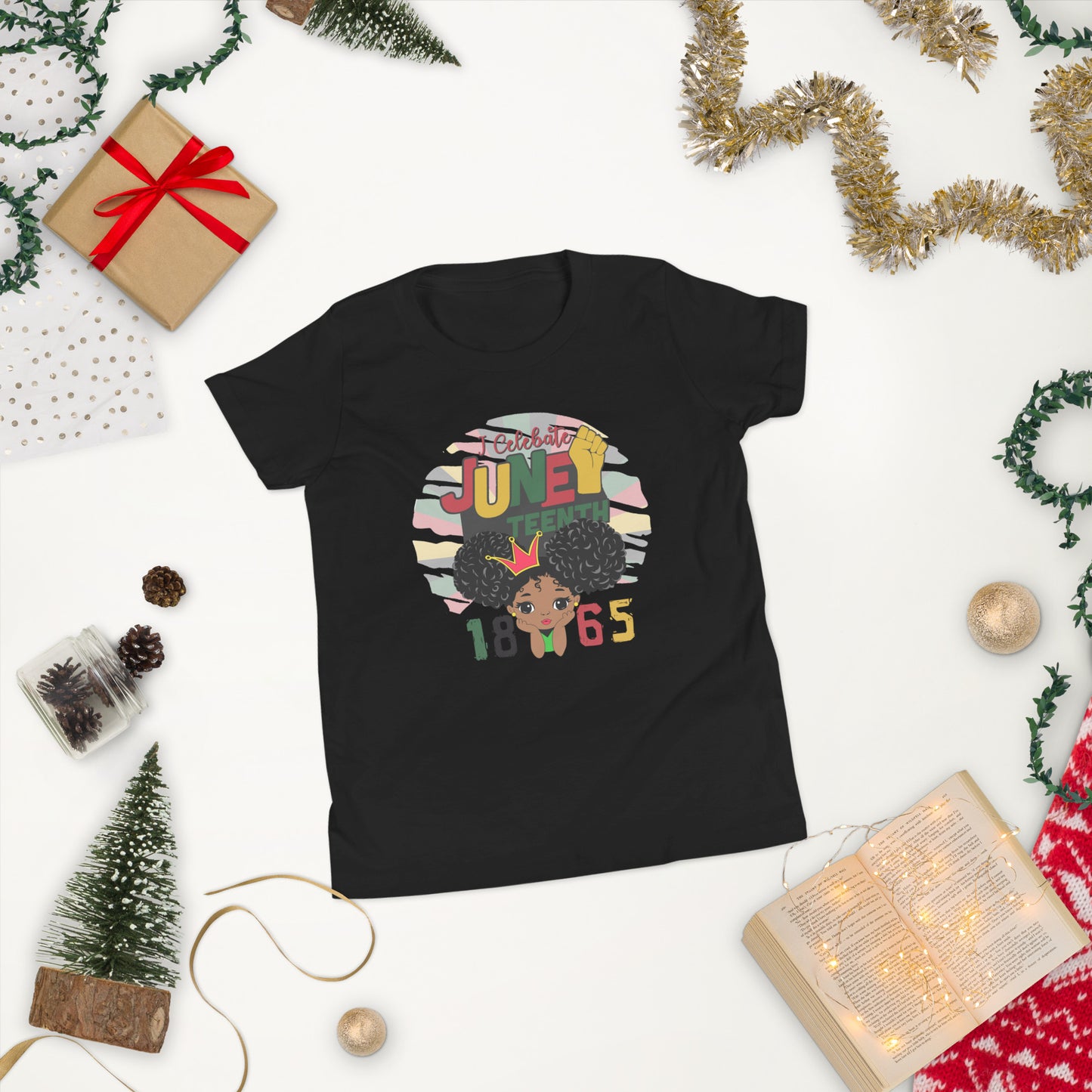 Juneteenth Youth Boy Short Sleeve T-Shirt