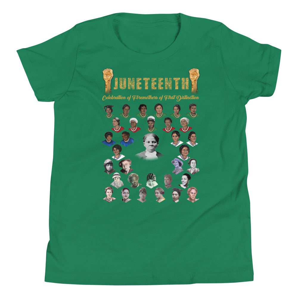 YouthJuneteenth Harriet Tubman Foremothers Short Sleeve T-Shirt