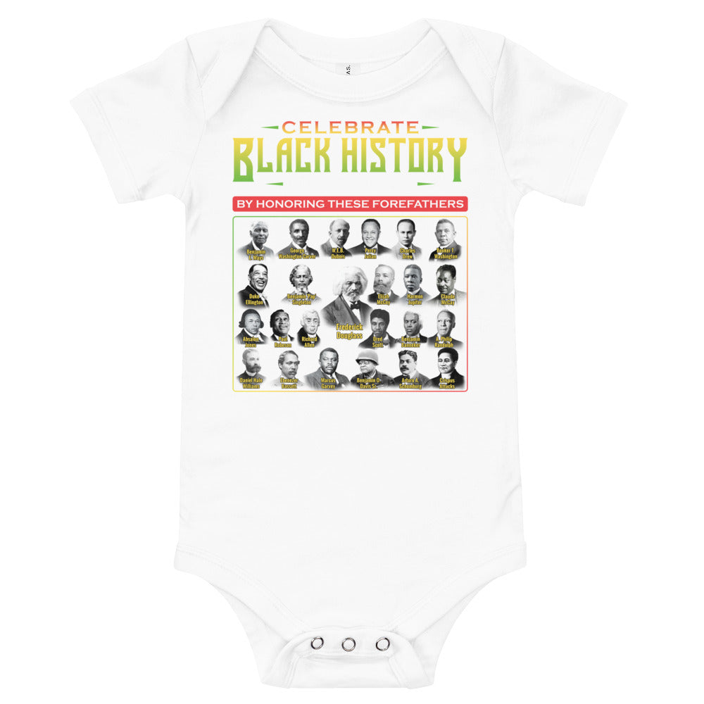 Infant Forefathers' (Frederick Douglas & Others) One-piece