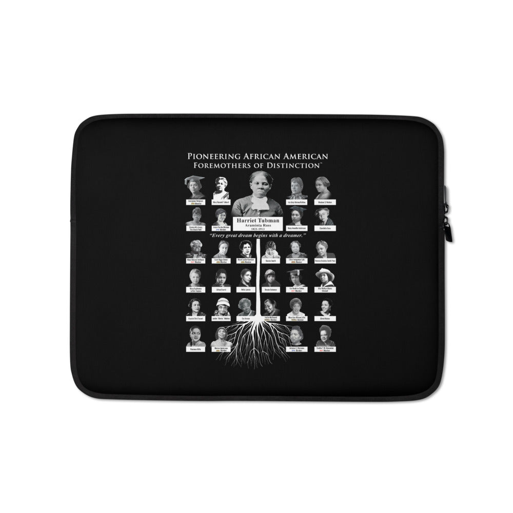 Harriet Tubman Foremother of Distinction Collectible Laptop Sleeve