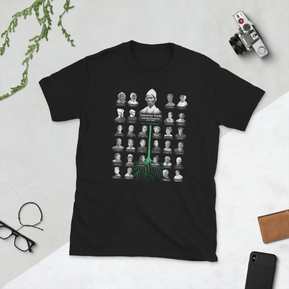 Foremothers (Sojourner Truth & Others) Unisex Soft Style T-Shirt