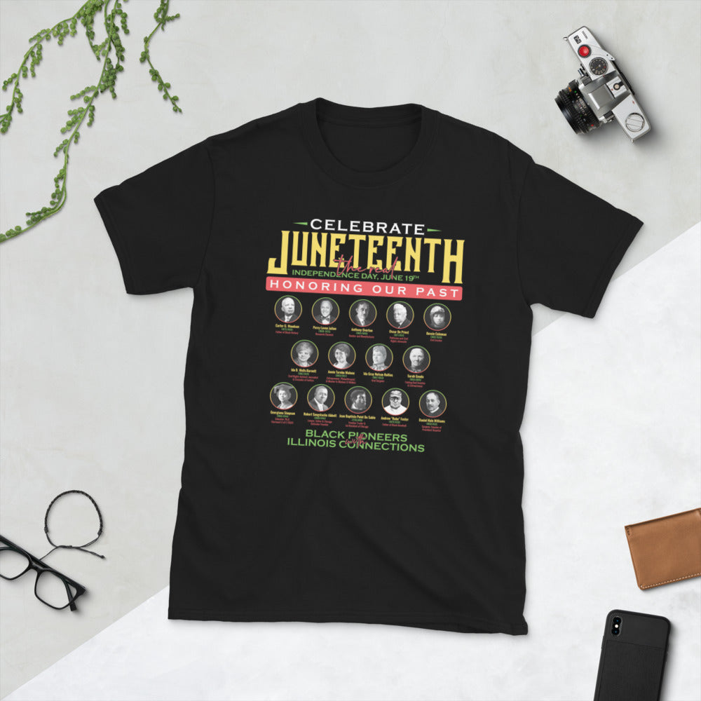 Juneteenth Illinois Pioneer Unisex Soft Style T-Shirt