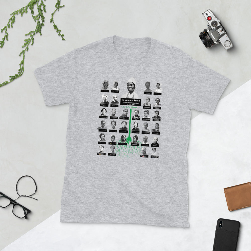 Foremothers (Sojourner Truth & Others) Unisex Soft Style T-Shirt