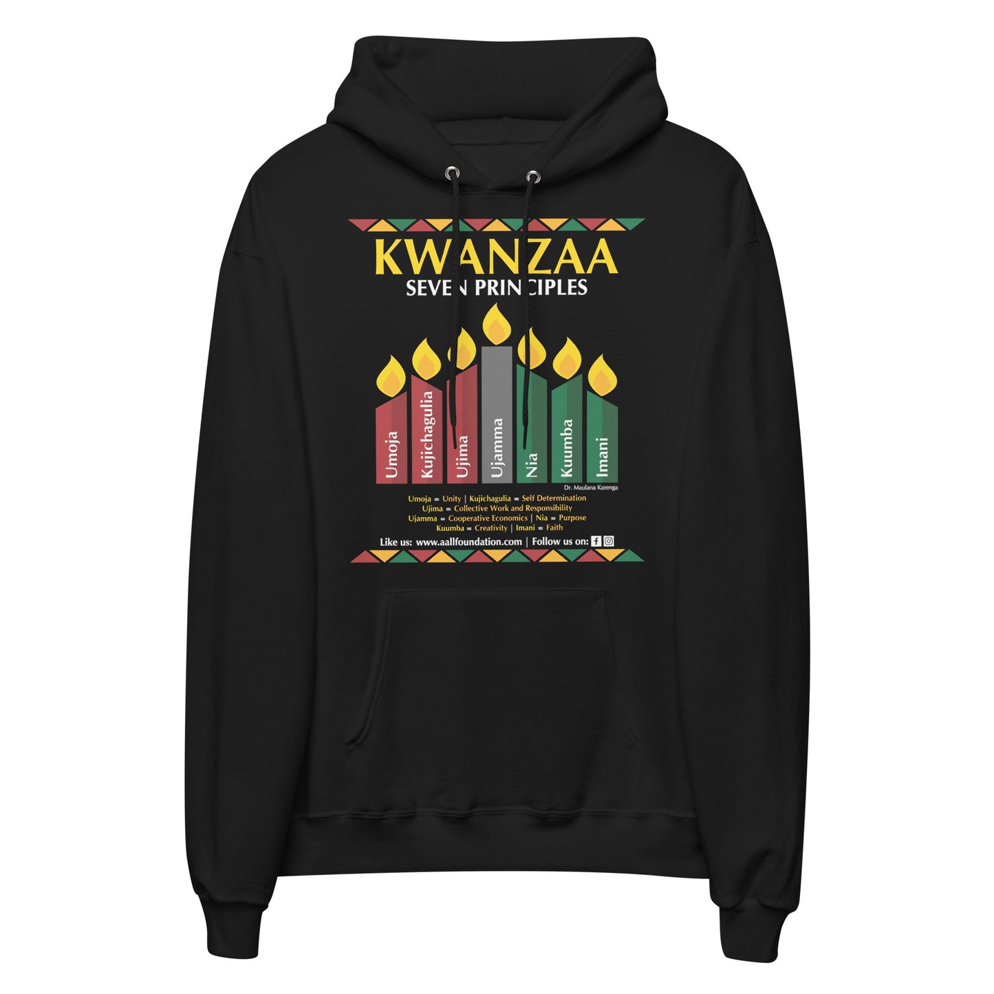 Kwanzaa Seven Principles Unisex Heavy Blend Hoodie