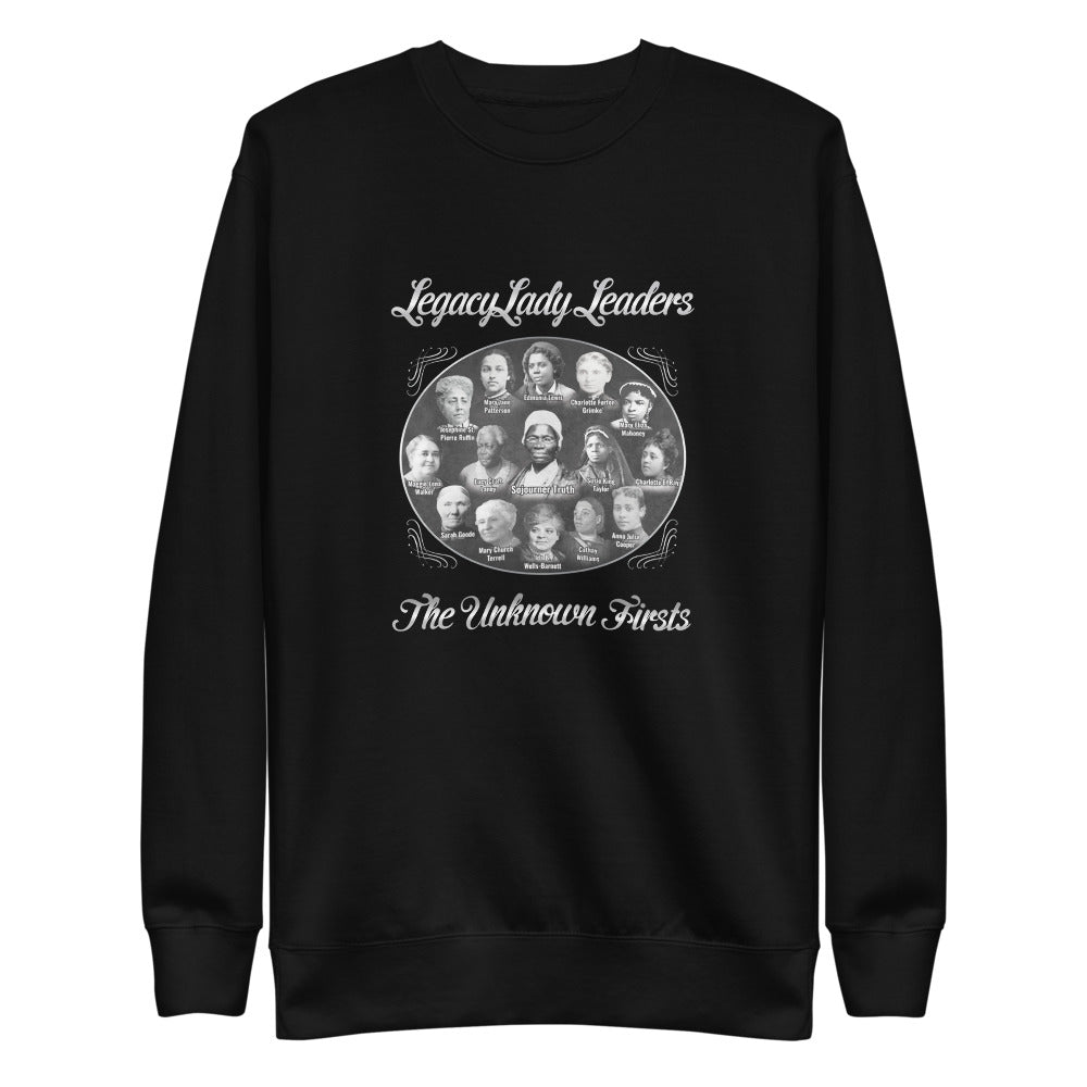 Foremothers' LegacyLady Leader (Sojourner & Others) Unisex Crew NeckSweatshirt