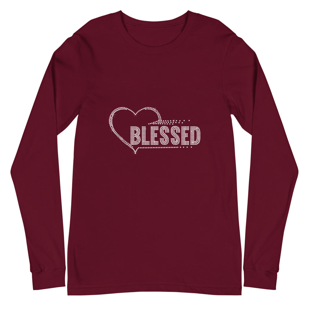 Inspirational BLESSED Unisex Long Sleeve T-Shirt