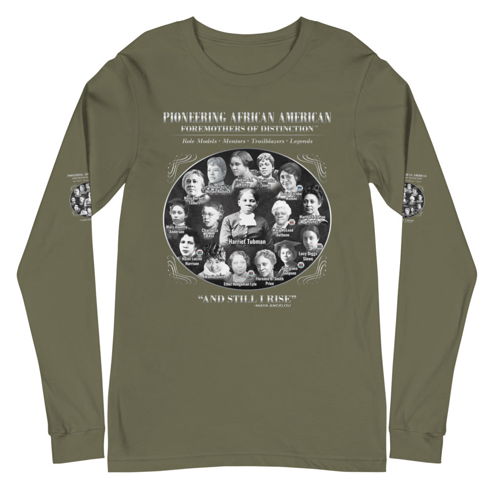 Foremothers (Harriet Tubman & Others) Unisex Long Sleeve T-Shirt