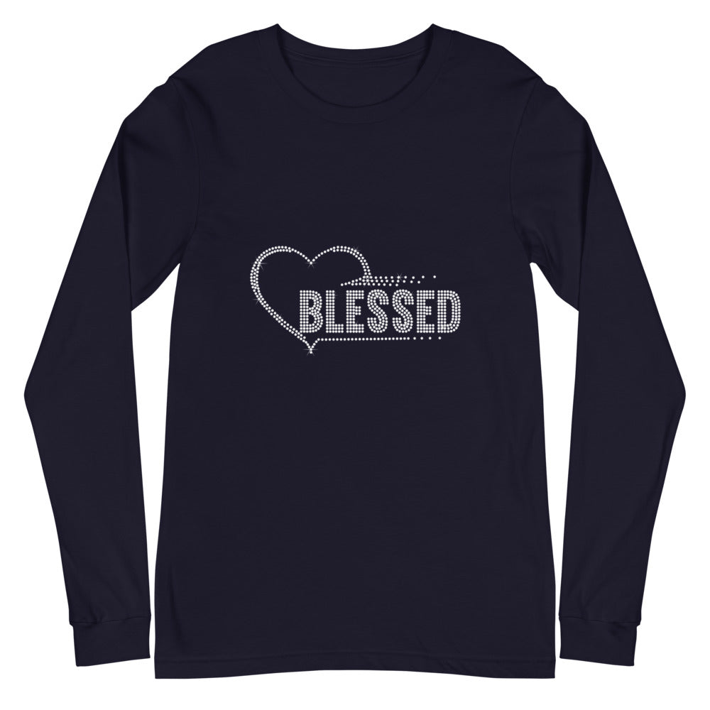 Inspirational BLESSED Unisex Long Sleeve T-Shirt