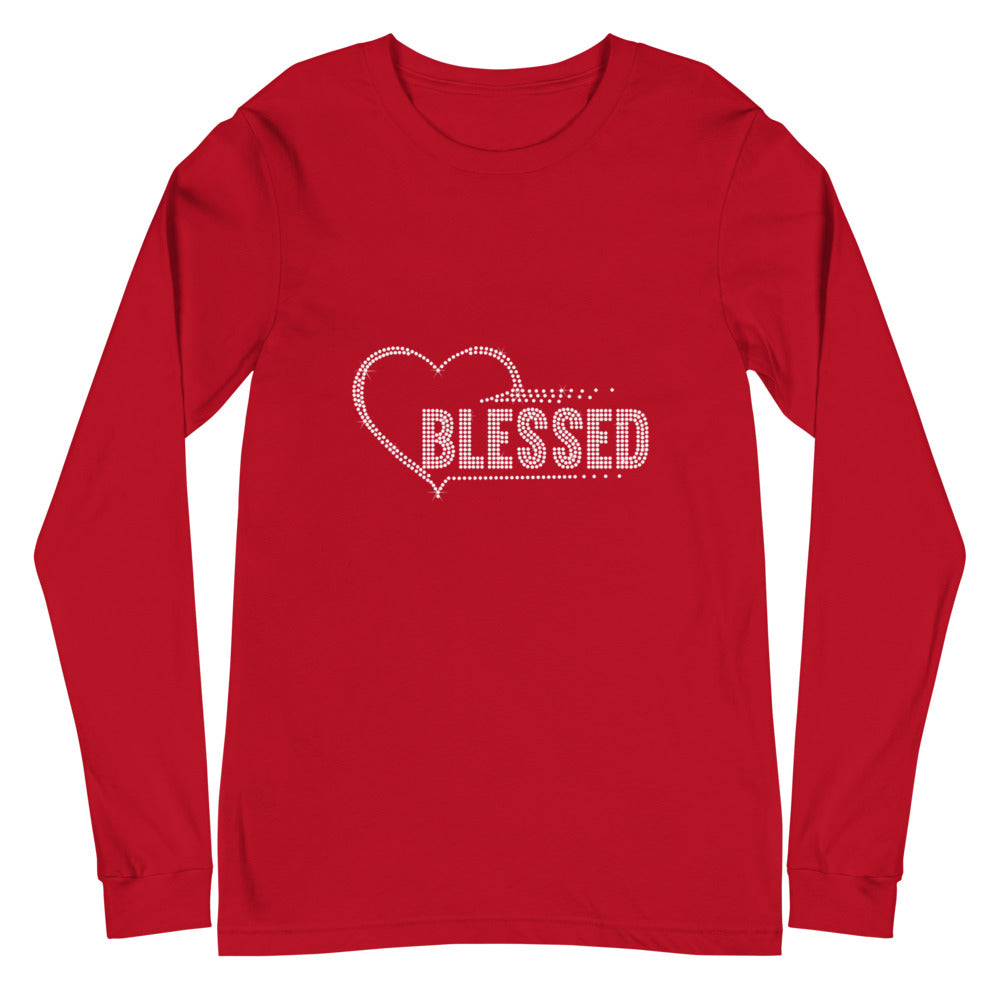 Inspirational BLESSED Unisex Long Sleeve T-Shirt