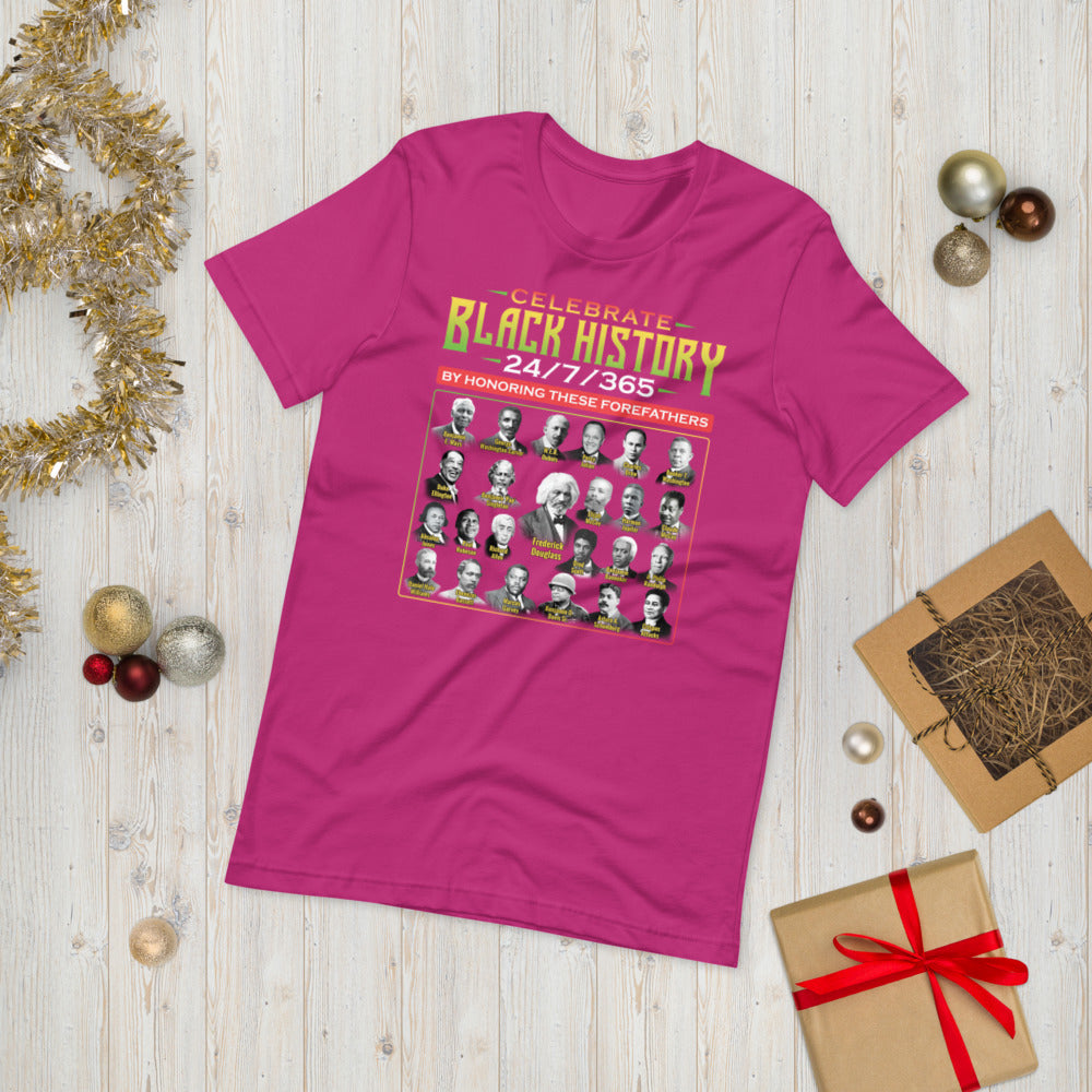 Frederick Douglass & Other Forefathers Short-Sleeve Unisex T-Shirt