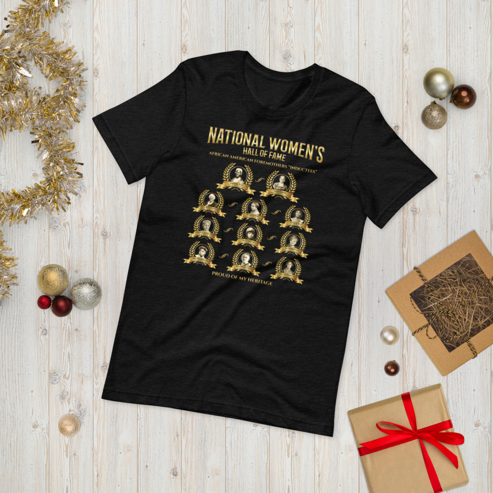 Foremothers in the National Women Hall of Fame Short Sleeve Unisex T-Shirt