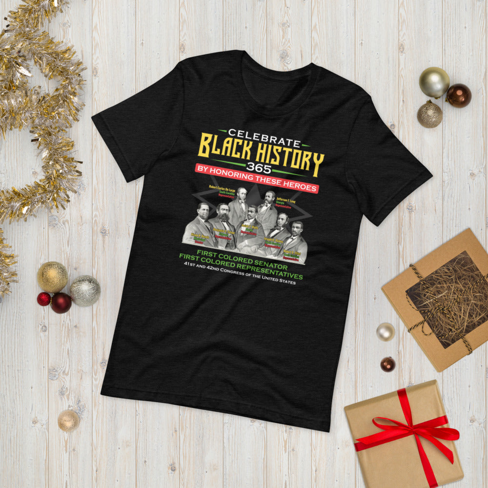 First Colored Senator and Representatives Unisex T-Shirt