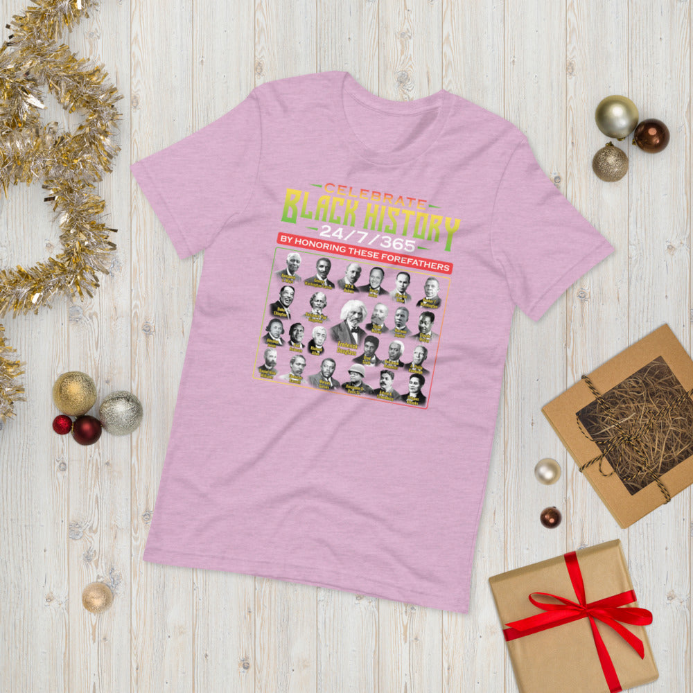 Frederick Douglass & Other Forefathers Short-Sleeve Unisex T-Shirt