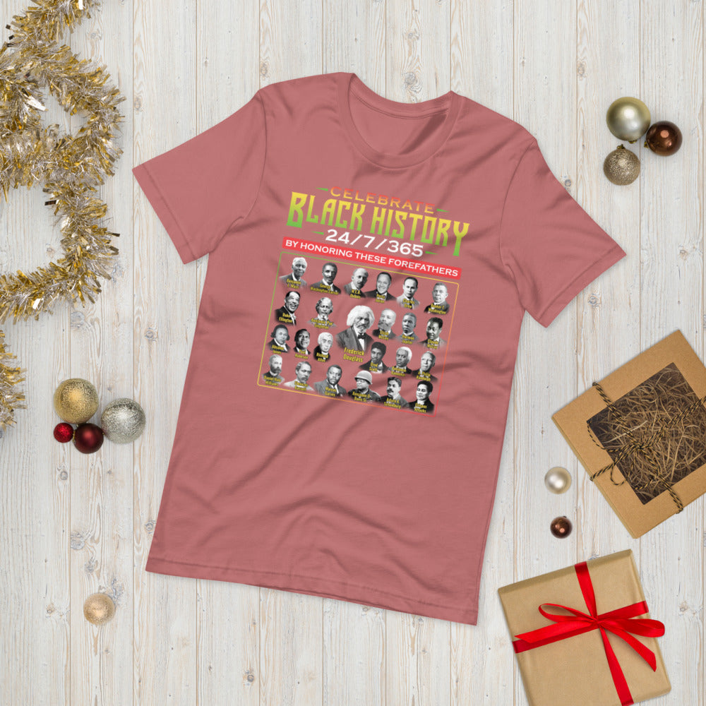 Frederick Douglass & Other Forefathers Short-Sleeve Unisex T-Shirt