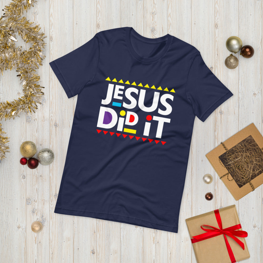 Inspirational Jesus Did It Unisex T-Shirt