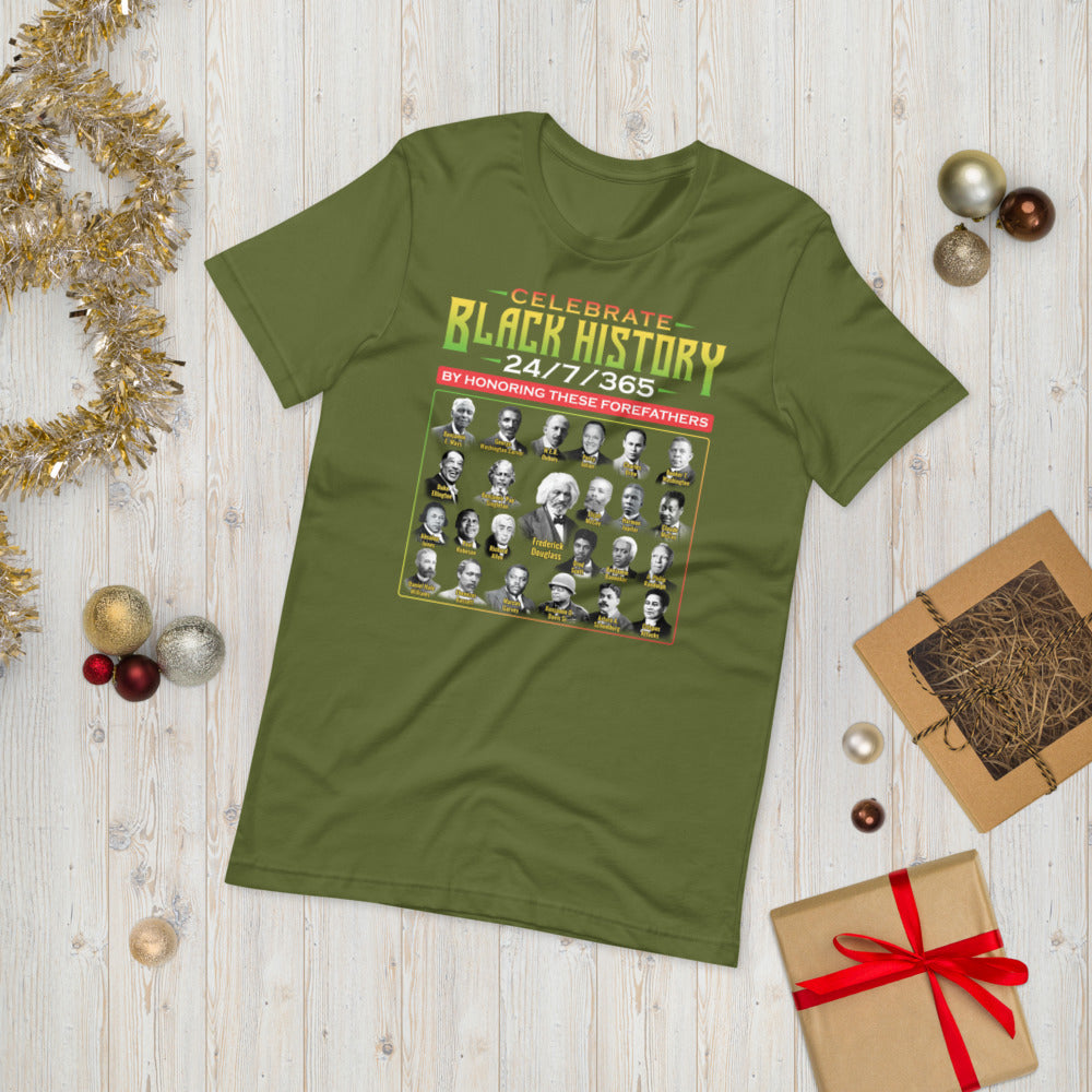 Frederick Douglass & Other Forefathers Short-Sleeve Unisex T-Shirt