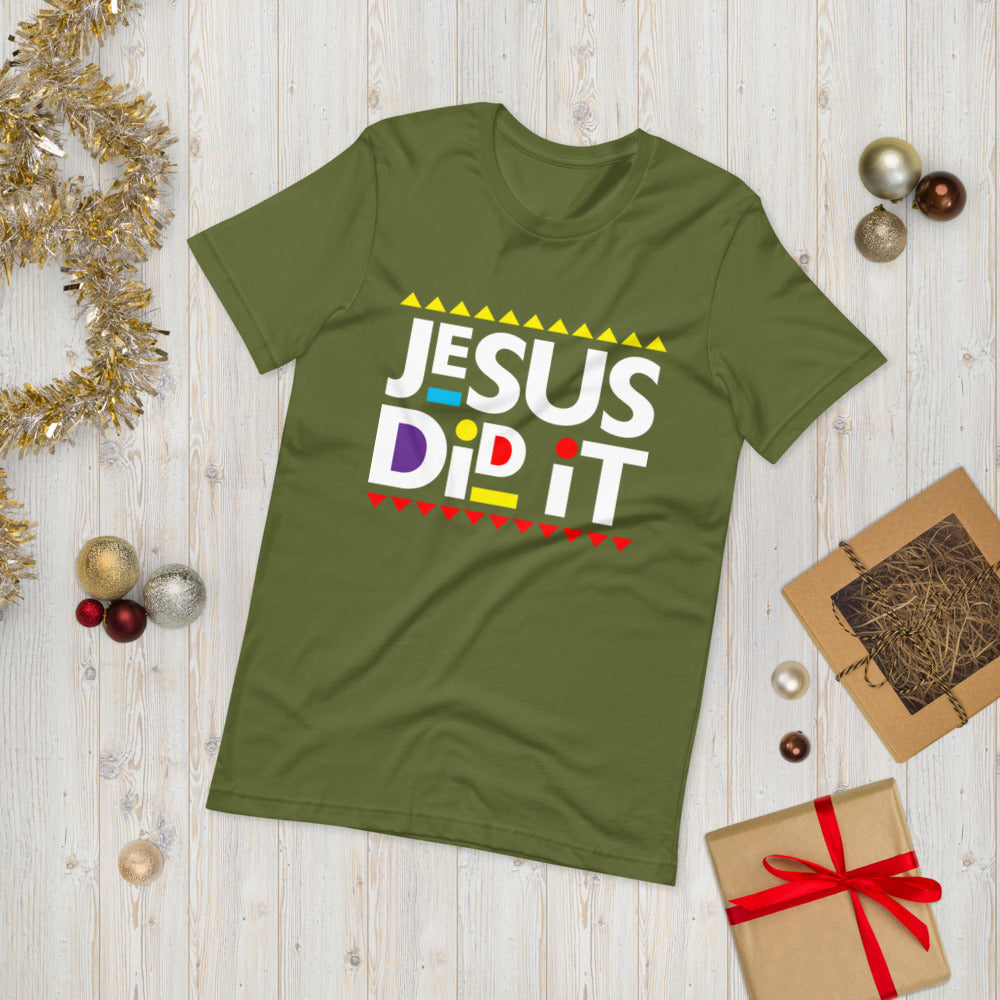 Inspirational Jesus Did It Unisex T-Shirt