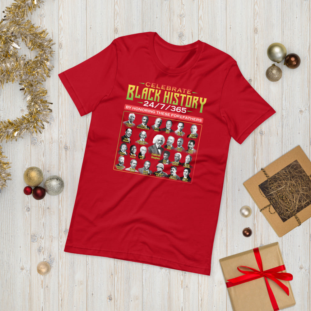 Frederick Douglass & Other Forefathers Short-Sleeve Unisex T-Shirt