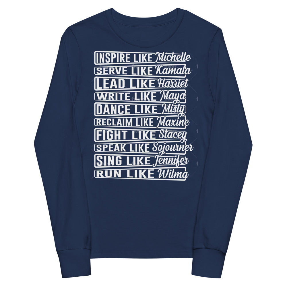 Youth Inspirational Long Sleeve T-Shirt