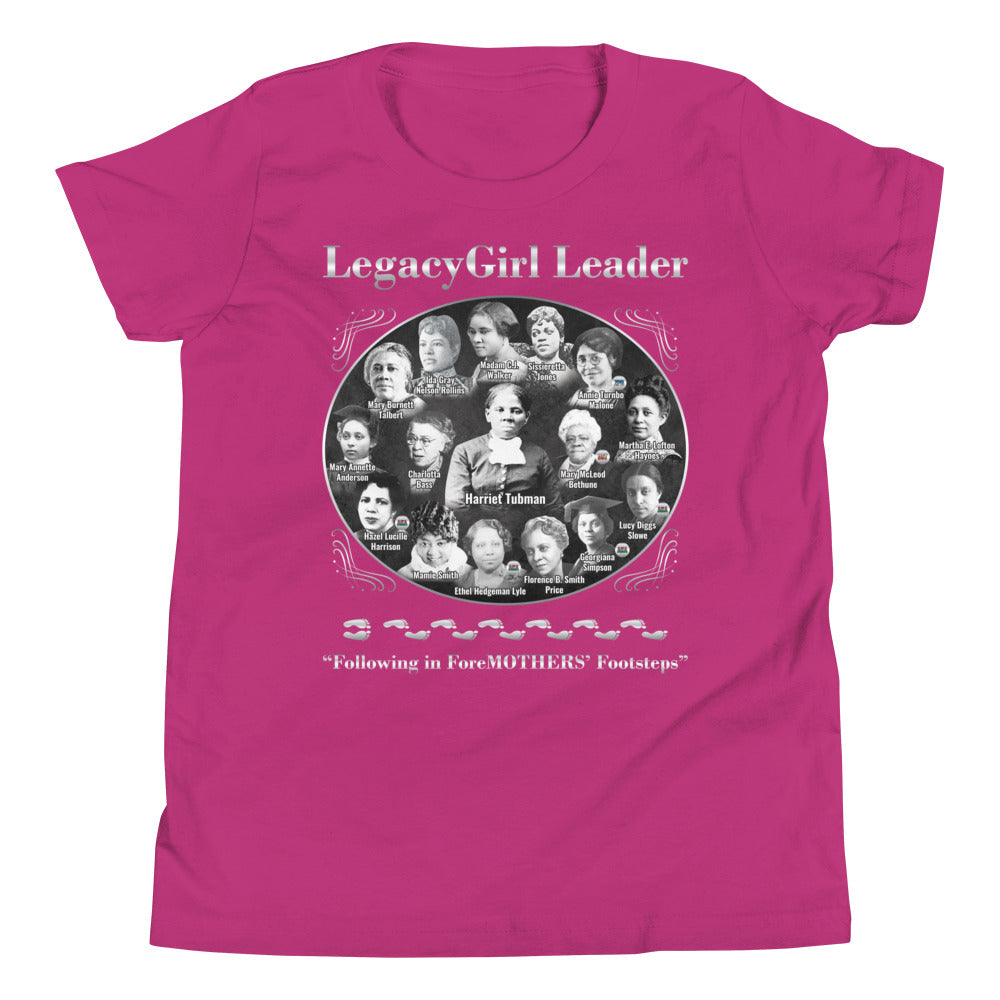 Youth, LegacyGirl Leader Harriet Tubman & Other Foremothers Short Sleeve T-Shirt