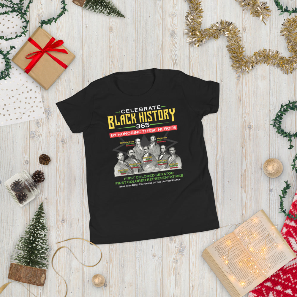 Youth First Colored Senator & Representatives Short Sleeve T-Shirt