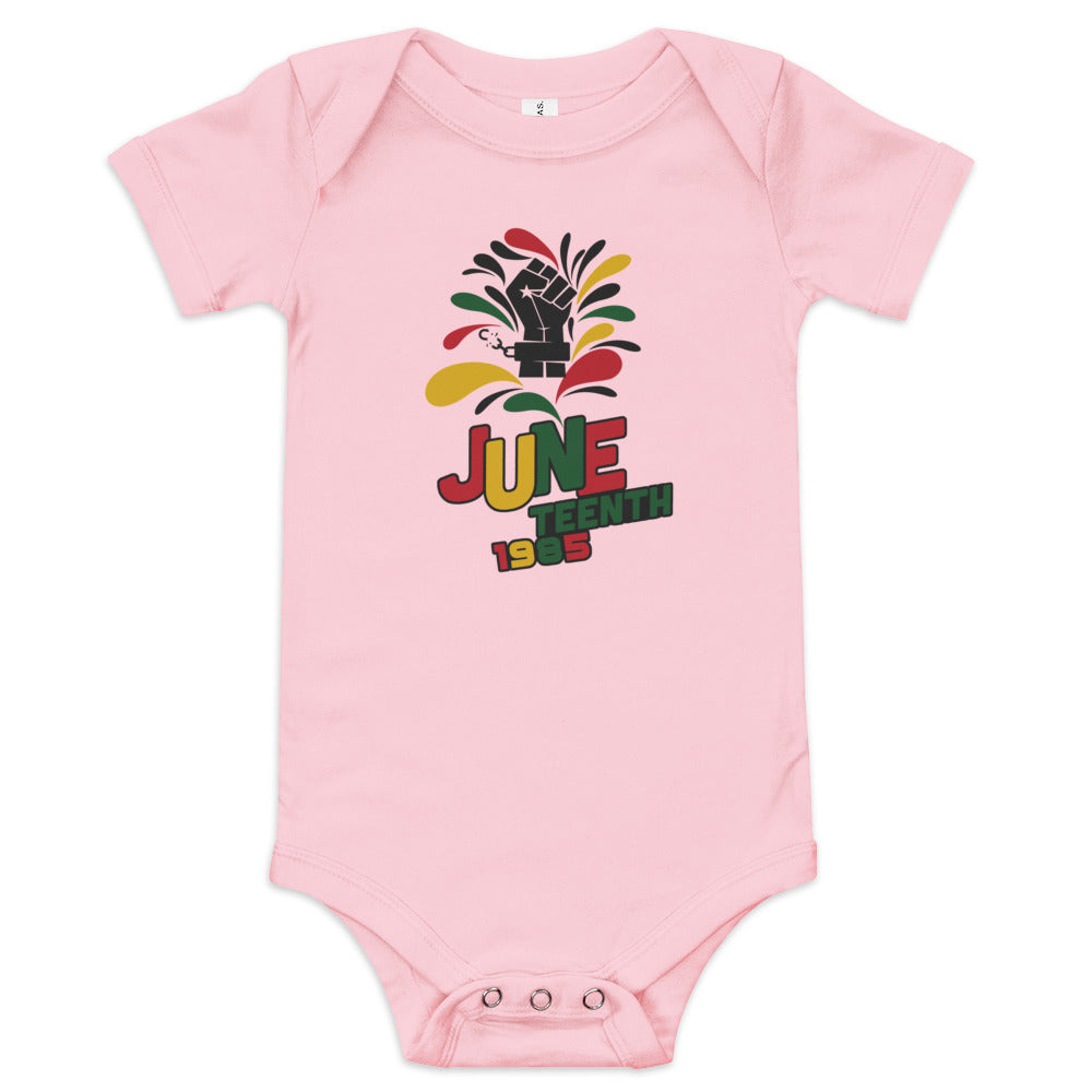 Juneteenth Girl Baby One-piece