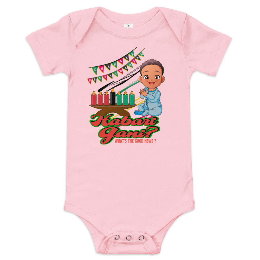 Kwanzaa Infant Boy One-piece