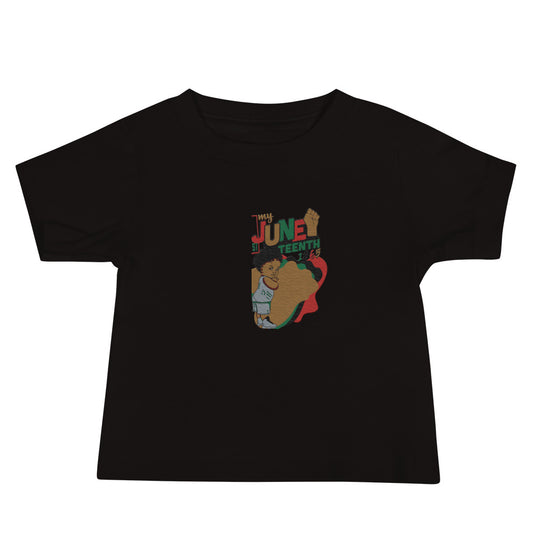 Infant Juneteenth Boy Jersey Short Sleeve T-Shirt