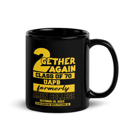 Class of 70 Black Glossy Mug