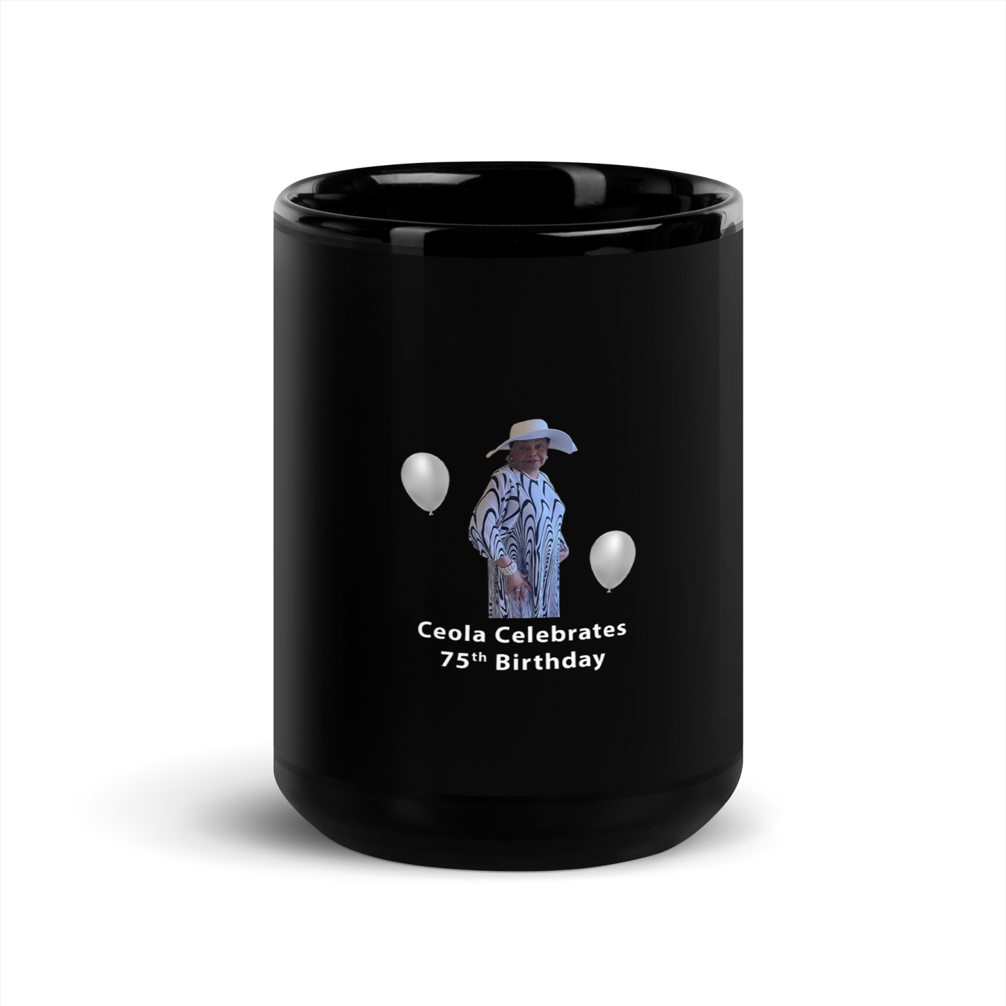 Black Glossy Mug