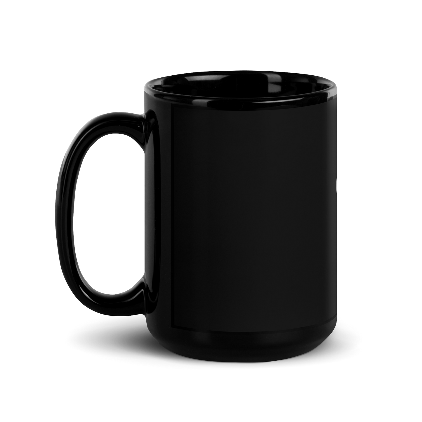 Black Glossy Mug