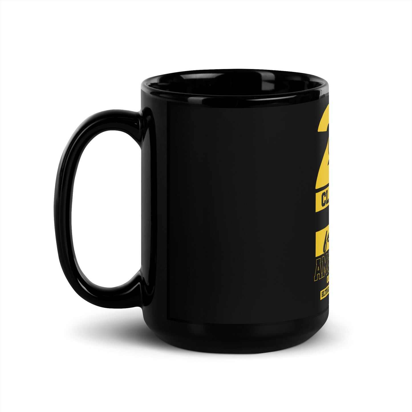 Class of 70 Black Glossy Mug