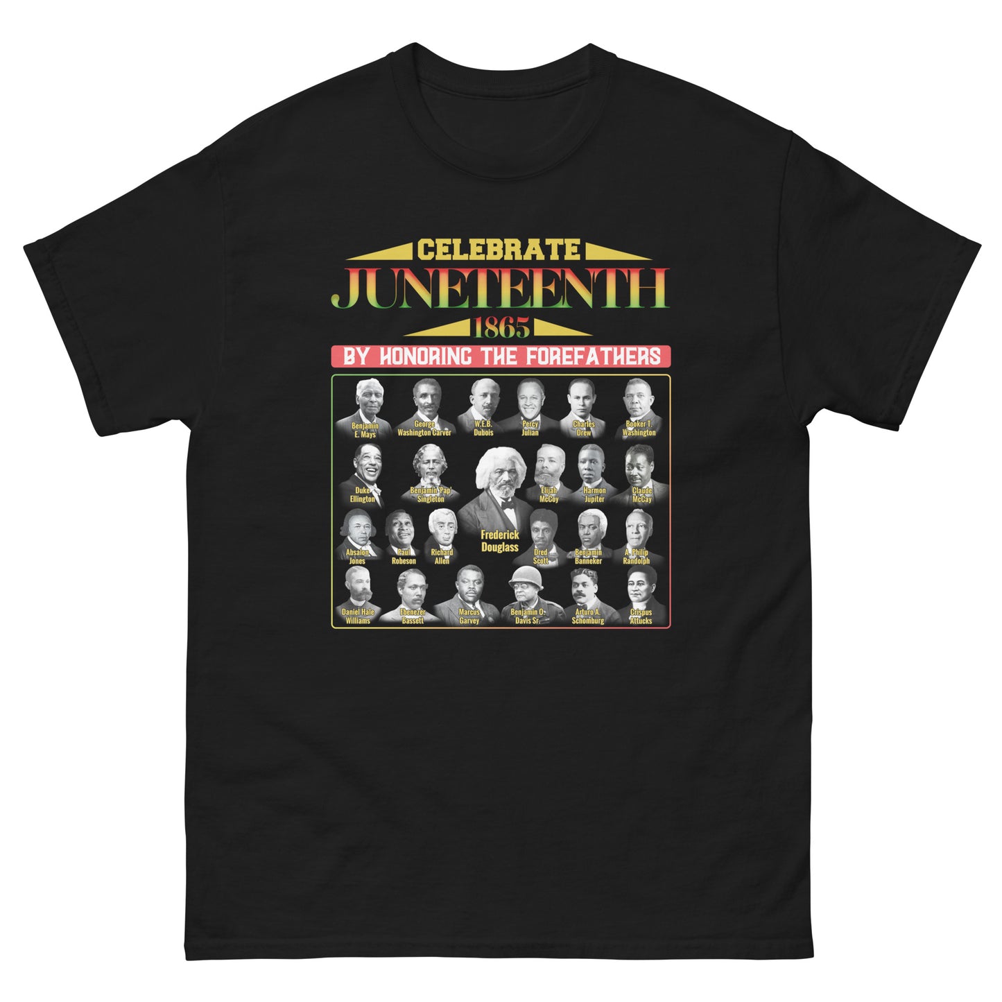 Juneteenth Forefathers 2-Sided Men's Classic T-Shirt