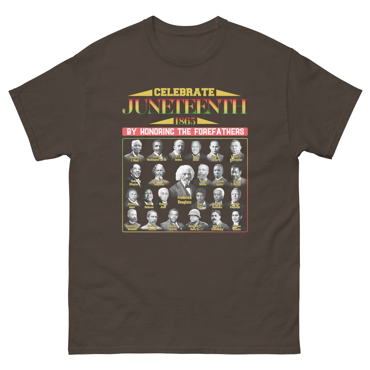 Juneteenth Forefathers 2-Sided Men's Classic T-Shirt