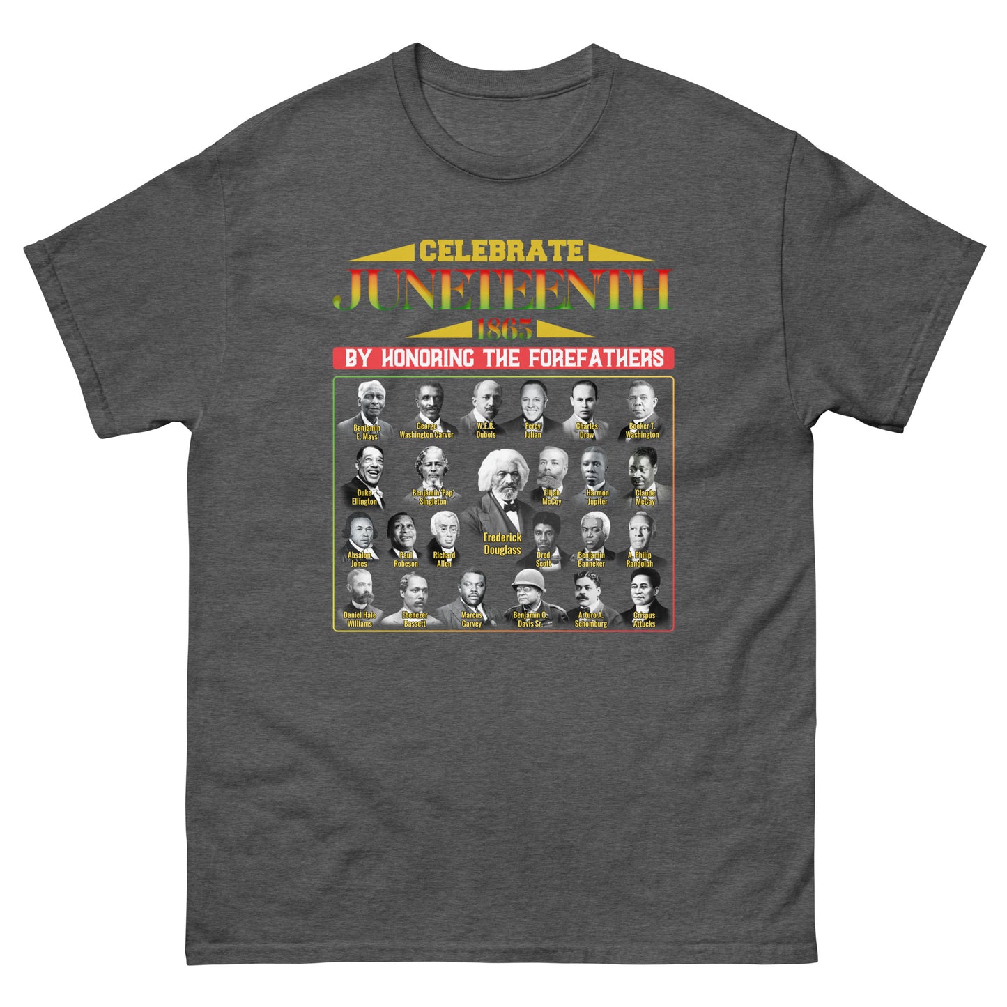 Juneteenth Forefathers 2-Sided Men's Classic T-Shirt