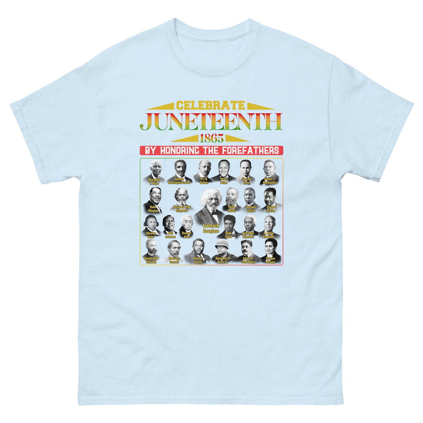 Juneteenth Forefathers 2-Sided Men's Classic T-Shirt