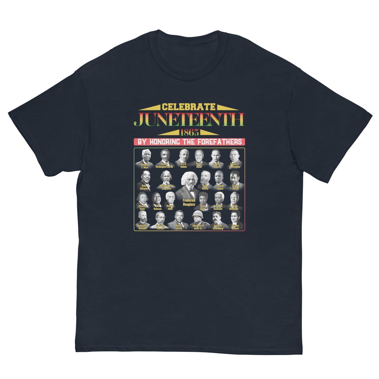 Juneteenth Douglass & Others Forefathers Men's Classic T- Shirt